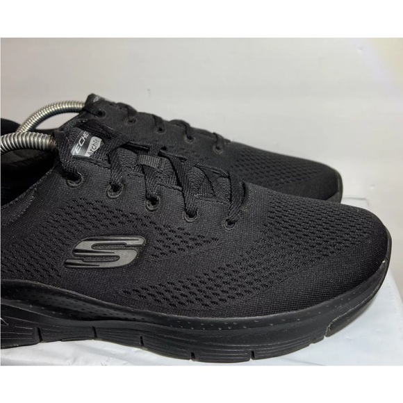 Skechers ArchFit Womens Big Appeal Walking/Running Black Mesh 149057 Sz 11M XLNT - Picture 5 of 11